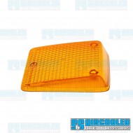 Turn Signal Lens, Front, Left, Amber Turn Signal Lens, Front, Left, Amber