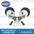Disc Brake Kit, Front, 4x130mm, Drilled and Slotted, Bolt-On