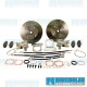 EMPI VW Disc Brake Kit, Rear, 4x130mm, e-Brake, Cast Brackets, 22-2865-F EMPI VW Disc Brake Kit, Rear, 4x130mm, e-Brake, Cast Brackets, 22-2865-F