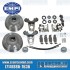 Disc Brake Kit, Front, 5x205mm, Zero Offset, Bolt-On