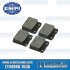 Brake Pads, Front, 2-Pin, Left & Right
