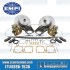 Disc Brake Kit, Rear, Blank (No Pattern), e-Brake, Cast Brackets, Bolt-On