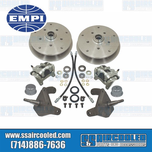 Disc Brake Kit, Front, 5x205/5x130mm, Forged Drop Spindle Disc Brake Kit, Front, 5x205/5x130mm, Forged Drop Spindle