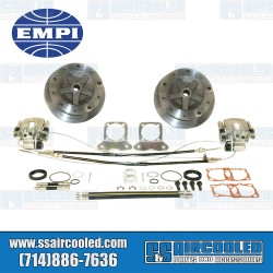 Disc Brake Kit, Rear, 5x205mm, Wide-Track, e-Brake, Stamped Brackets, Bolt-On
