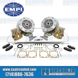 Disc Brake Kit, Rear, 5x205mm, Wide-Track, e-Brake, Stamped Brackets, Bolt-On Disc Brake Kit, Rear, 5x205mm, Wide-Track, e-Brake, Stamped Brackets, Bolt-On
