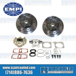 Disc Brake Kit, Rear, 5x205mm, Wide-Track, No e-Brake, Stamped Brackets, Bolt-On