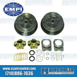 Disc Brake Kit, Rear, 5x205mm, Wide-Track, No e-Brake, Cast Brackets, Bolt-On