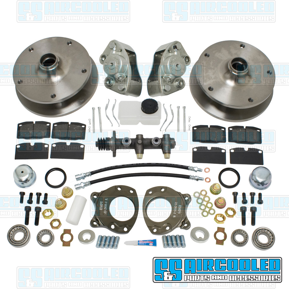 EMPI Disc Brake Kit, 2229380, Front, 5x205mm, BoltOn, VW Bus