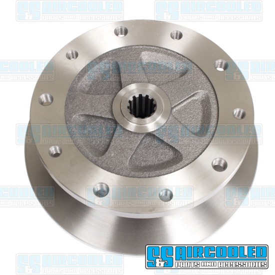 EMPI VW Brake Rotor, Rear, 5x205mm, Wide Track, Short Spline, 22-2973-B