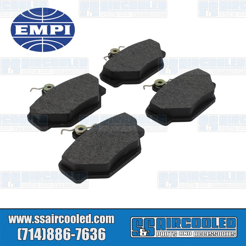 EMPI VW Brake Pads, Front, Premium, Left & Right, 22-2995-0 EMPI VW Brake Pads, Front, Premium, Left & Right, 22-2995-0