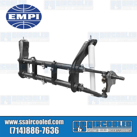 EMPI VW Ball Joint Axle Beam, 2" Narrowed Adjustable, Forged Disc Brake Drop Spindles, 22-3118-0 EMPI VW Ball Joint Axle Beam, 2" Narrowed Adjustable, Forged Disc Brake Drop Spindles, 22-3118-0