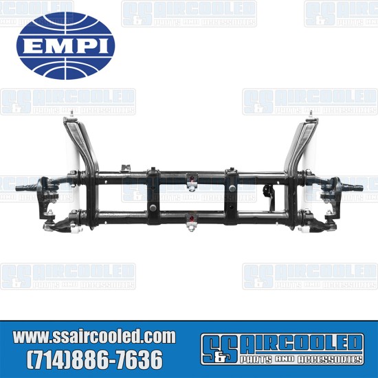 EMPI VW Ball Joint Axle Beam, 2" Narrowed Adjustable, Forged Disc Brake Drop Spindles, 22-3118-0 EMPI VW Ball Joint Axle Beam, 2" Narrowed Adjustable, Forged Disc Brake Drop Spindles, 22-3118-0