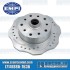 Brake Rotor, Front, 5x130/5x4.75, Drilled/Slotted, Left