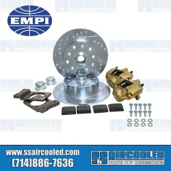Disc Brake Kit, Front, 5x130/5x4.75, Drilled and Slotted, Bolt On Disc Brake Kit, Front, 5x130/5x4.75, Drilled and Slotted, Bolt On