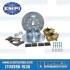 Disc Brake Kit, Front, 5x130/5x4.75, Drilled and Slotted, Bolt On