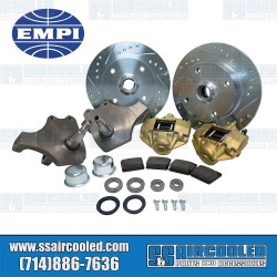Disc Brake Kit, Front, 4x130mm, Drilled and Slotted, Forged Drop Spindle Disc Brake Kit, Front, 4x130mm, Drilled and Slotted, Forged Drop Spindle