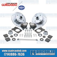 Disc Brake Kit, Front, 4x130mm, Wilwood Calipers, Bolt-On, Silver Disc Brake Kit, Front, 4x130mm, Wilwood Calipers, Bolt-On, Silver