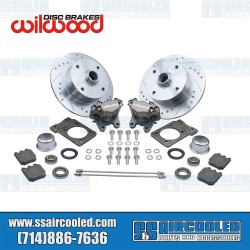 Disc Brake Kit, Front, 4x130mm, Wilwood Calipers, Bolt-On
