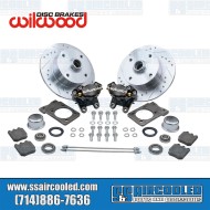Disc Brake Kit, Front, 4x130mm, Wilwood Calipers, Bolt-On, Black Disc Brake Kit, Front, 4x130mm, Wilwood Calipers, Bolt-On, Black