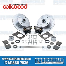 Disc Brake Kit, Front, 4x130mm, Wilwood Calipers, Bolt-On, Black Disc Brake Kit, Front, 4x130mm, Wilwood Calipers, Bolt-On, Black
