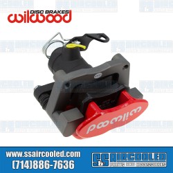 Wilwood VW Left Rear e-Brake Caliper, Red Wilwood VW Left Rear e-Brake Caliper, Red