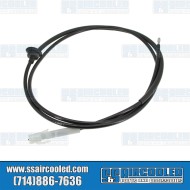 Speedometer Cable, 2240mm Length, Clip On