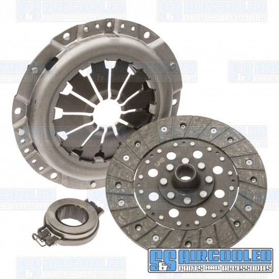  VW Clutch Kit, 200mm, Stock, Rigid Center Disc, Late Release Bearing, China, 311141025CRK