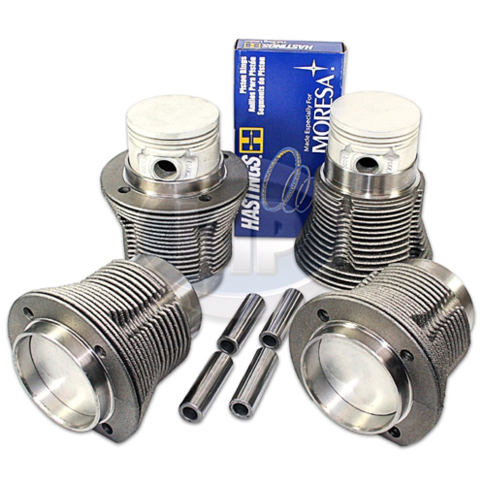 Moresa Piston & Cylinder Set, 85.5 x 69mm, Flat Top, VW 1600cc engines
