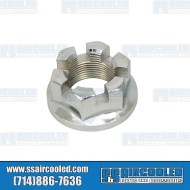 Axle Nut, 36mm, Flanged, Left or Right, Chrome Axle Nut, 36mm, Flanged, Left or Right, Chrome