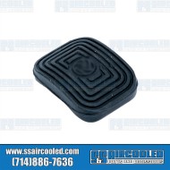 Clutch/Brake Pedal Pad, Rubber Clutch/Brake Pedal Pad, Rubber