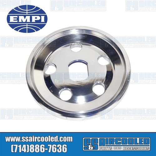 Alternator/Generator Pulley Half, Aluminum, Polished