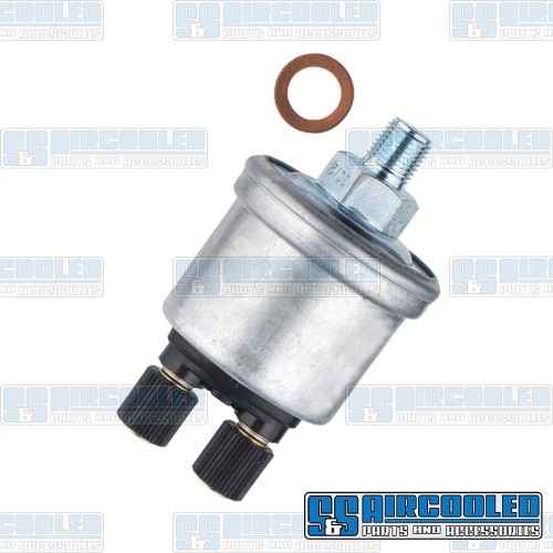 Oil Pressure Sending Unit, 0-80psi, 1/8-27 NPT, 2-Pole