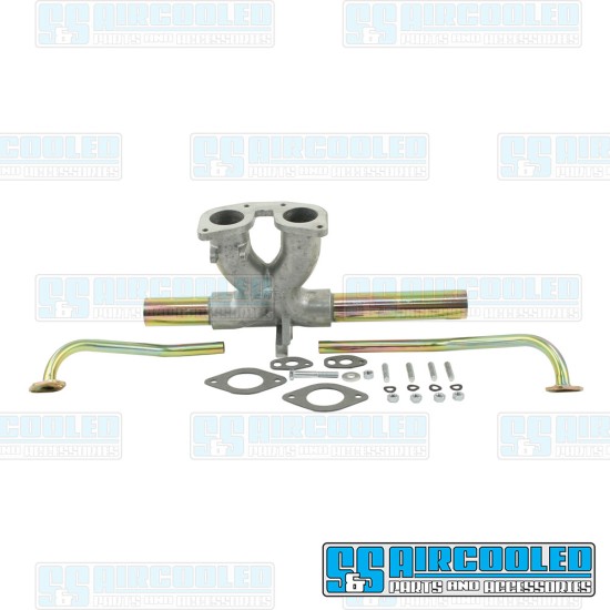 EMPI Intake Manifold Kit, 36-48mm IDF/DRLA/HPMX, 43-5208-0 EMPI Intake Manifold Kit, 36-48mm IDF/DRLA/HPMX, 43-5208-0