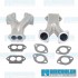Intake Manifold Kit, 48-51mm IDA/EPC, Dual Port, Straight