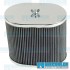 Air Filter Assembly, IDF/DRLA/HPMX, Oval, Gauze, Chrome