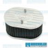 Air Filter Assembly, IDF/DRLA/HPMX, Oval, Gauze, Billet Aluminum