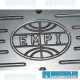 EMPI VW Air Filter Assembly, IDF/DRLA/HPMX, Oval, Gauze, Billet Aluminum, 43-6016-0