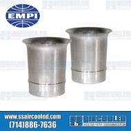 Velocity Stacks, 48 IDA/EPC, Standard Stacks, Spun Aluminum