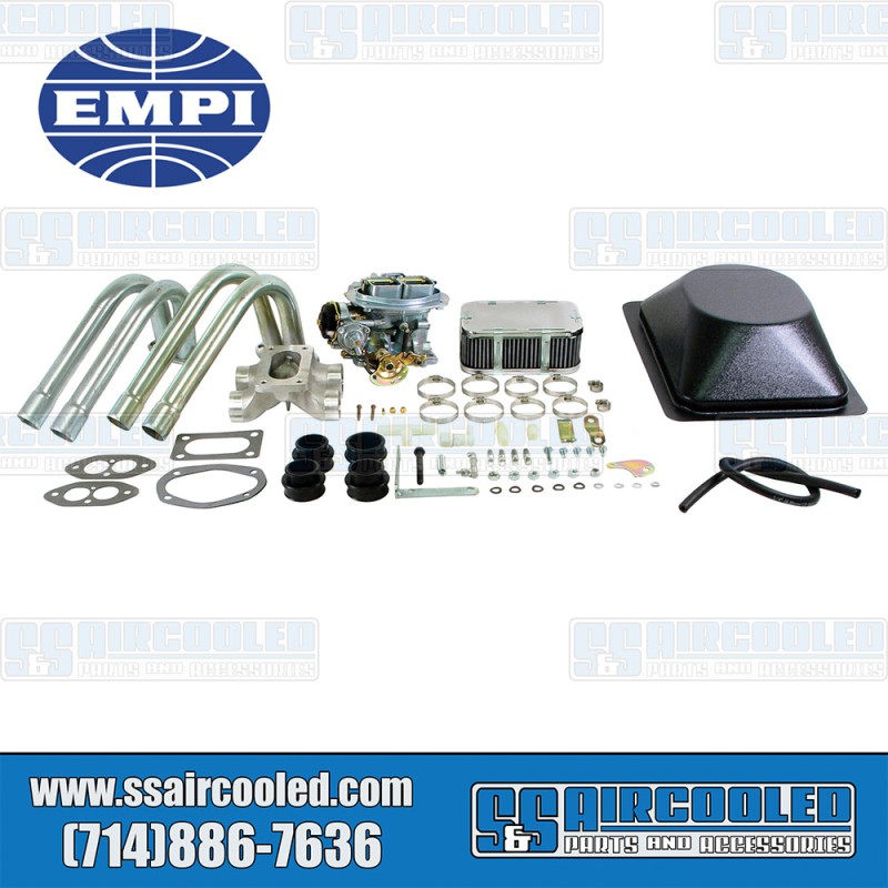 EMPI VW Carburetor Kit, Single 32/36F EPC Progressive w/Air Filter, 47-0634-0, Type 3 EMPI VW Carburetor Kit, Single 32/36F EPC Progressive w/Air Filter, 47-0634-0, Type 3