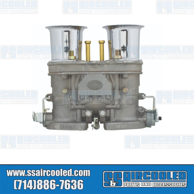 EMPI VW Carburetor, 44mm HPMX, 47-1012-2, VW Bug, Super Beetle, Ghia, Bus, Type 3 EMPI VW Carburetor, 44mm HPMX, 47-1012-2, VW Bug, Super Beetle, Ghia, Bus, Type 3