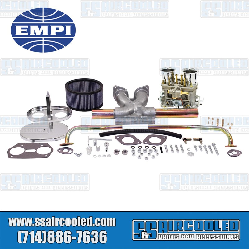 EMPI VW Carburetor Kit, Single 44mm HPMX w/Air Filter, 47-7316-0 EMPI VW Carburetor Kit, Single 44mm HPMX w/Air Filter, 47-7316-0