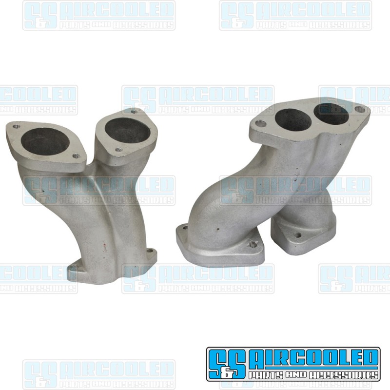 EMPI VW Intake Manifold Kit, 36-48mm IDF/DRLA/HPMX, Dual Port, Offset, 47-7334-0 EMPI VW Intake Manifold Kit, 36-48mm IDF/DRLA/HPMX, Dual Port, Offset, 47-7334-0