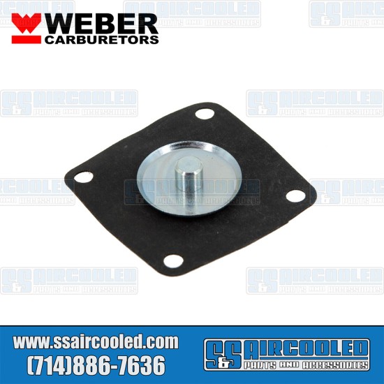 Weber VW Accelerator Pump Diaphragm, 40/44/48 IDF, 47407.207