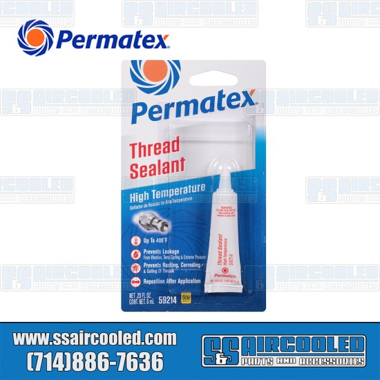 Permatex VW Thread Sealant, High Temperature, 6ml, 59214