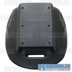 Low-Back Polyethylene Seat, w/o Seat Cover Low-Back Polyethylene Seat, w/o Seat Cover