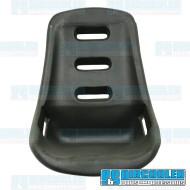 Low-Back Polyethylene Seat, w/o Seat Cover