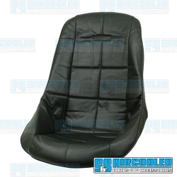 Seat Cover, for Low-Back Poly Seats, Black