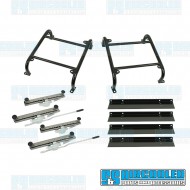 Seat Mount Kit, 6in. Tall, Slider & Slider, Universal, Race Trim Seat Mount Kit, 6in. Tall, Slider & Slider, Universal, Race Trim