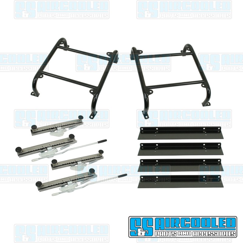 Race Trim VW Seat Mount Kit, 6in. Tall, Slider & Slider, Universal, Race Trim, 62-2644-0 Race Trim VW Seat Mount Kit, 6in. Tall, Slider & Slider, Universal, Race Trim, 62-2644-0