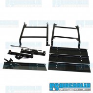 Seat Mount Kit, 4in. Tall, Slider & Tilt, Universal, Race Trim